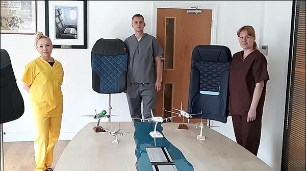 British aircraft interiors manufacturer Sabeti Wain Aerospace shows support for the UK's #NHS by switching production to #manufacture #PPE for frontline healthcare workers!

Full story: bit.ly/2N1tyw1 

#EngineeringHeroes #UKmfg
