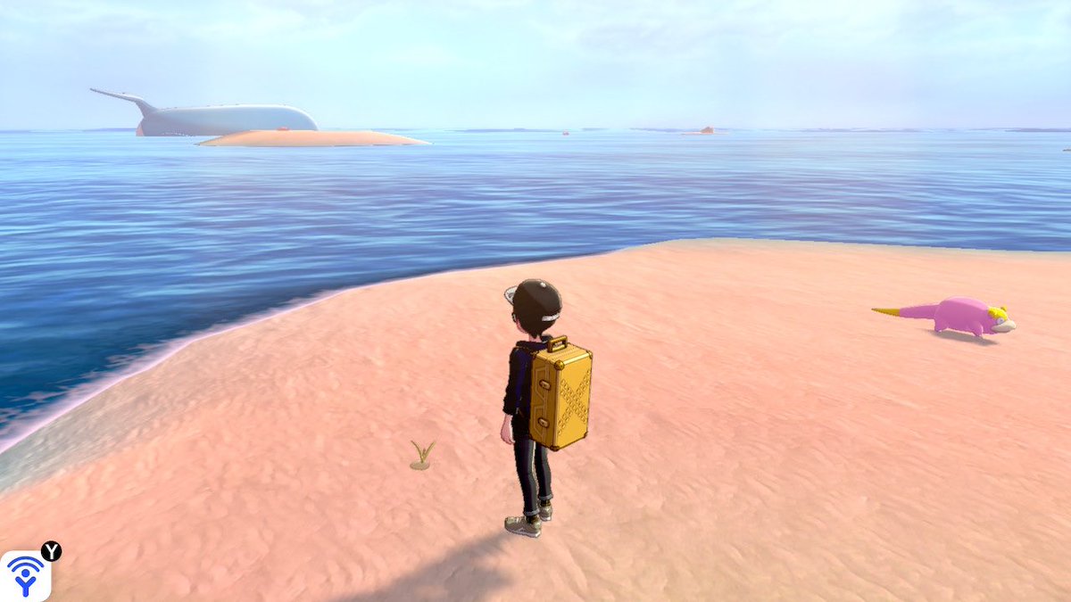 So interestingly I could see this next diglett from the location of the last one I found but I couldn’t see the slowpoke on the beach, as you know the game sadly suffers from some HEAVY Pokemon pop in but the diglett seem a little more permanent 