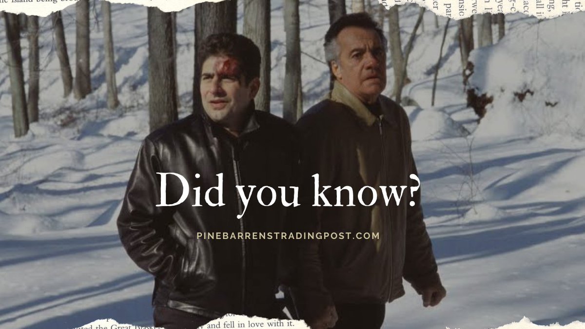 PineBarrenTrade's tweet image. An episode of HBO's famous TV show The Sopranos was filmed and titled after #PineBarrens 

#Sopranos #DidYouKnow #HBO #funfact #fact #NewJersey #TheSopranos #TV #bestshowever