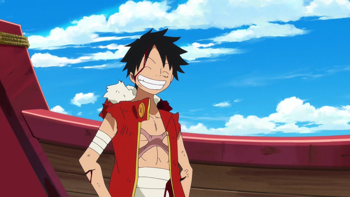 "HANCOCK!" "LUFFY!"