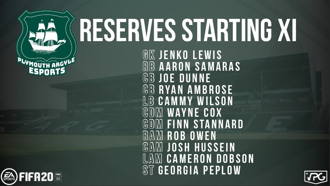 Plymouth Argyle eSports Reserves tweet media