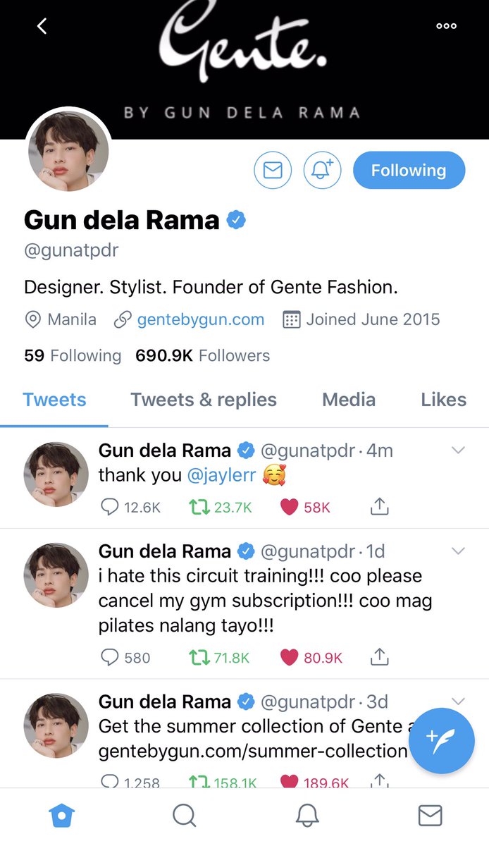 characters: mainGUN DELA RAMA — designer and stylist— self-made— involved in several affairs (madalas sa mga fil-chi na mukhang mayabang)OFF JUMPOL SY— from a family with a global conglomerate— magaspang ang ugali— the original fil-chi na mukhang mayabang HAHAHA JK