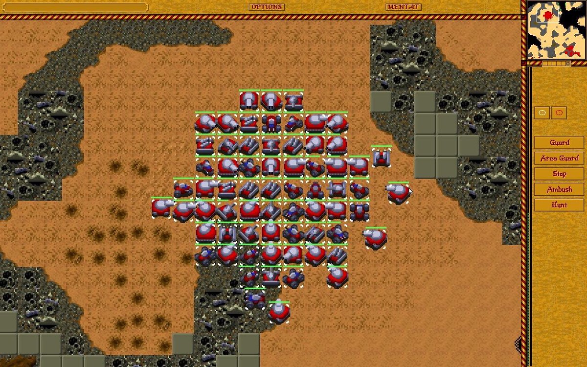 All the RTS tropes you know and love began here.For example, Dune 2 , of course, gave birth to the tank rush; defending your base whilst you create a huge army and attack en mass. The sight of a hundred Devastator tanks still makes me tingle. 5/6...