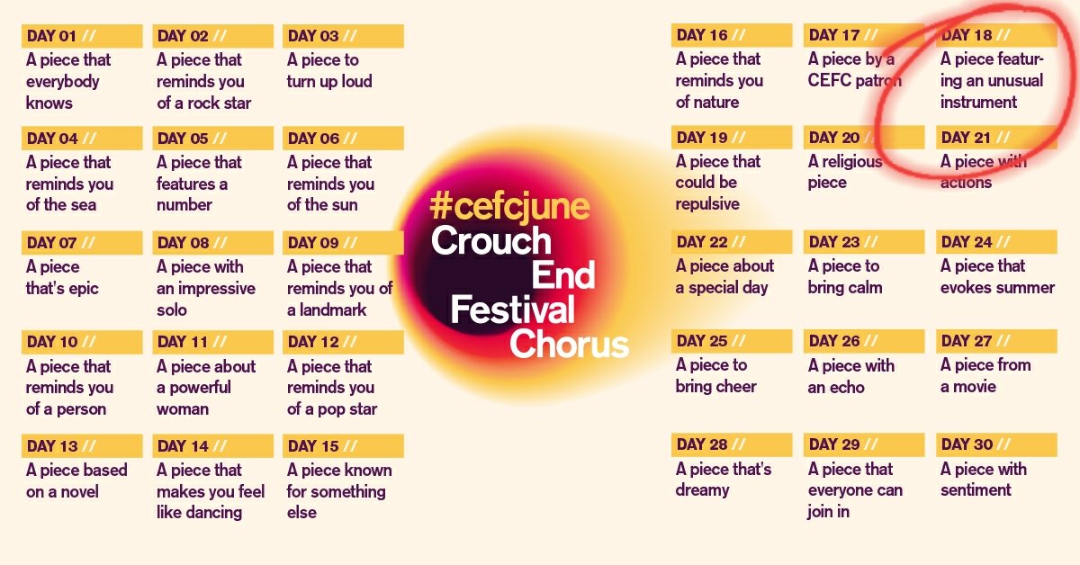 thechoir's tweet photo. Day 18: #Honegger's Jeanne D'Arc au Bûcher. #cefcjune
The work has an important part for the #ondesMartenot, an early electronic instrument (played at the premiere by its inventor Maurice Martenot) which is nowadays a favourite of @radiohead's #JohnnyGreenwood https://t.co/TaECil1ilU