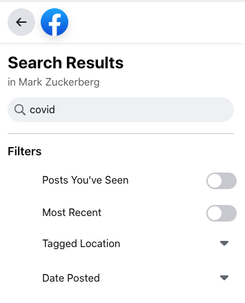 It will also give you a filter section on the left where you're able to filter the results. For example 'Most Recent' . 3/11