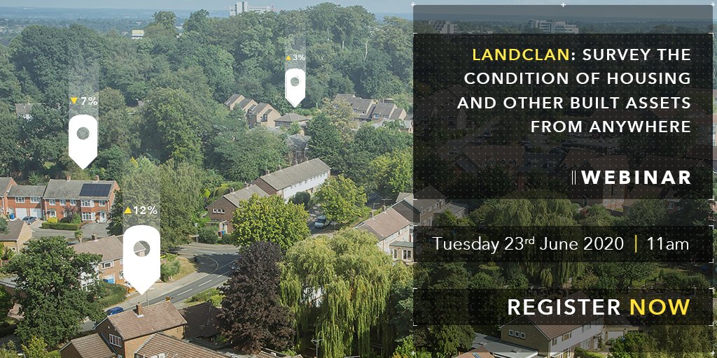 Do you need to survey the condition of housing and other built assets? Landclan survey capabilities support the process of identifying potential hazards from deficiencies and informing decisions on whether to rectify or redevelop. Sign up to learn more: ow.ly/I3XB50Ab8eX