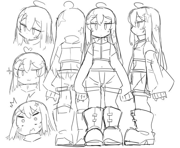 らくがきしやすさだけを意識したキャラを考える会 