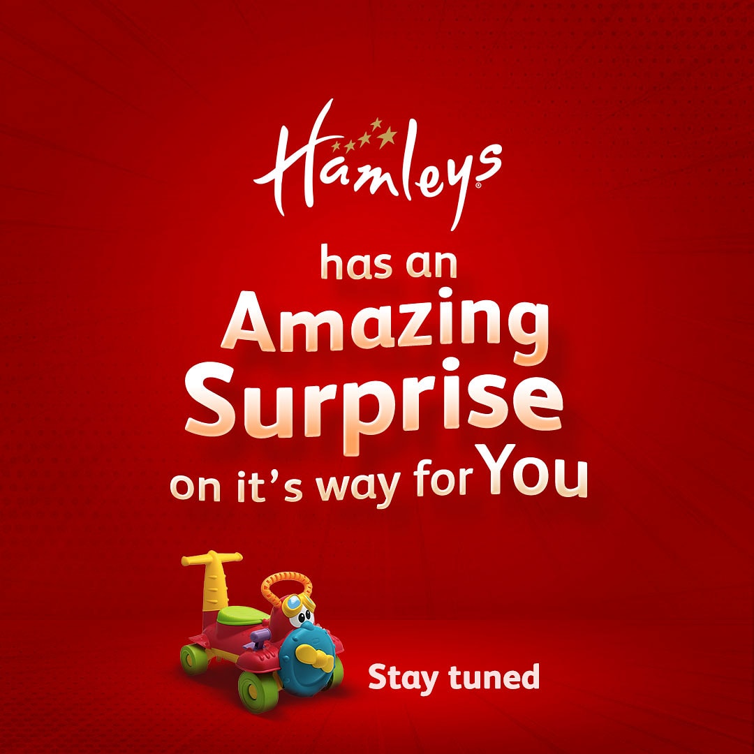 Fluffy, squishy, tough or beautiful - all toys are amazing. Watch out for an amazing surprise, scheduled to reveal on 20th June. Stay tuned! #hamleys #toys #fun #experience #magic #surprise