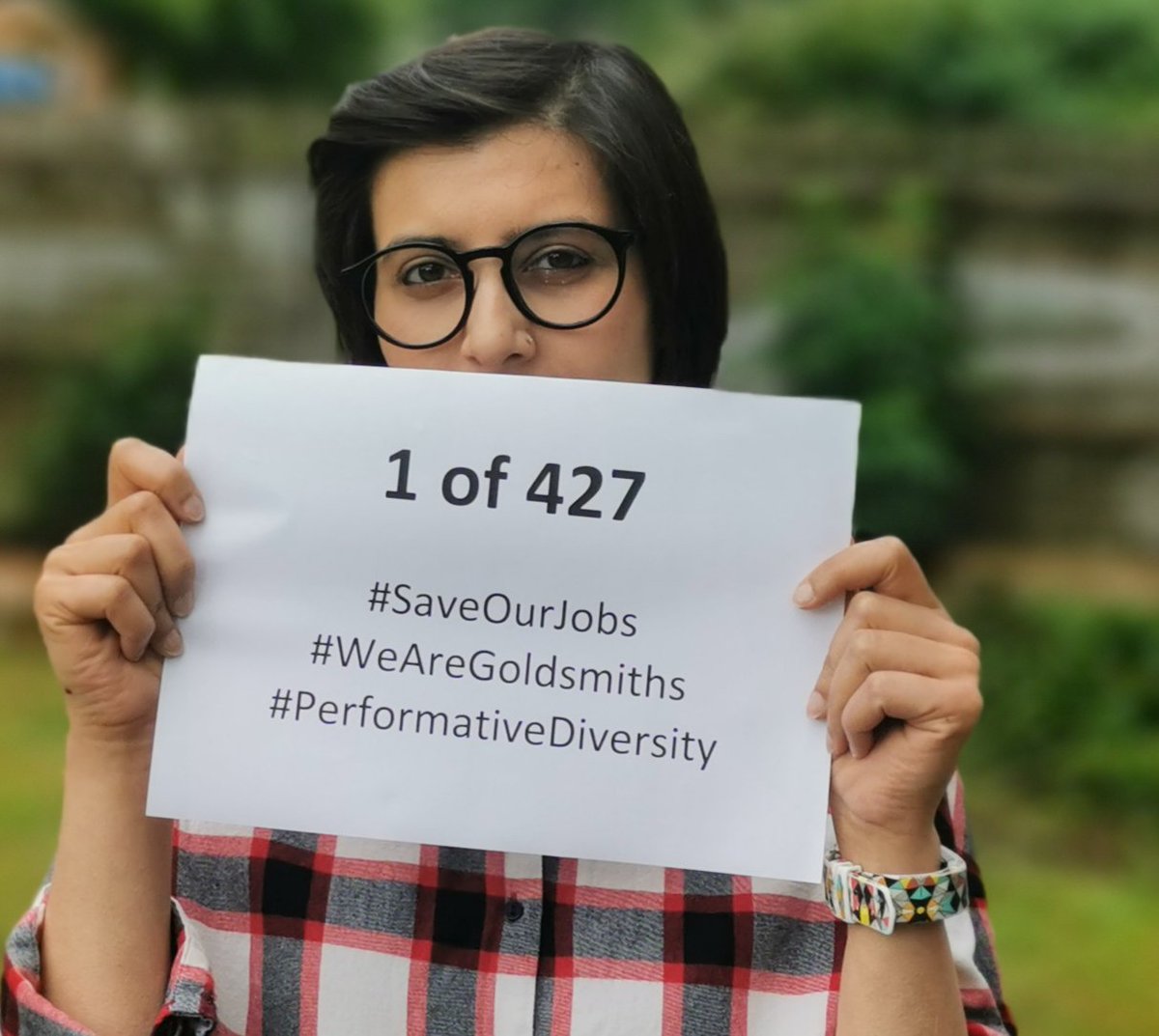 <a href="/GoldsmithsUoL/">Goldsmiths, University of London</a> <a href="/FCorner/">Frances Corner</a> is sacking ALL fixed term teaching staff in the midst of a pandemic WITHOUT due process. Lecturers, Senior Lecturers, GTTs, ALs. 427 people, 75% of whom are BAME, and most are women. #saveourjobs #wearegoldsmiths #PerformativeDiversity  <a href="/SociologyGold/">Sociology, Goldsmiths</a>