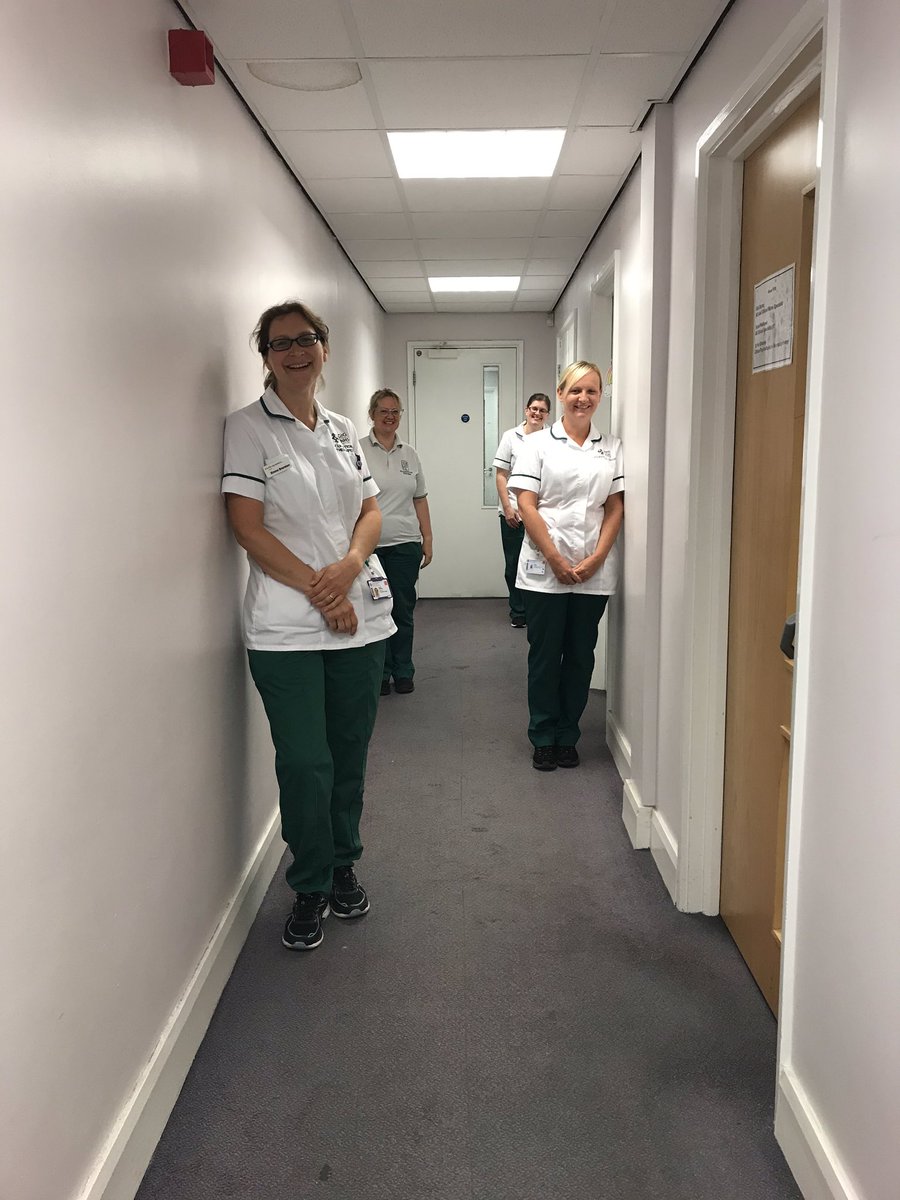 Angela_chaulk's tweet photo. Great to catch up with this team relocated to deliver post COVID early rehab: facilitating re engagement/participation in meaningful occupations, ensuring individuals are enabled to thrive, not just survive #ValueofOT #wehelpyoutoliveyourlifeyourway @CAVocctherapy @theRCOT https://t.co/yrtidR06FC