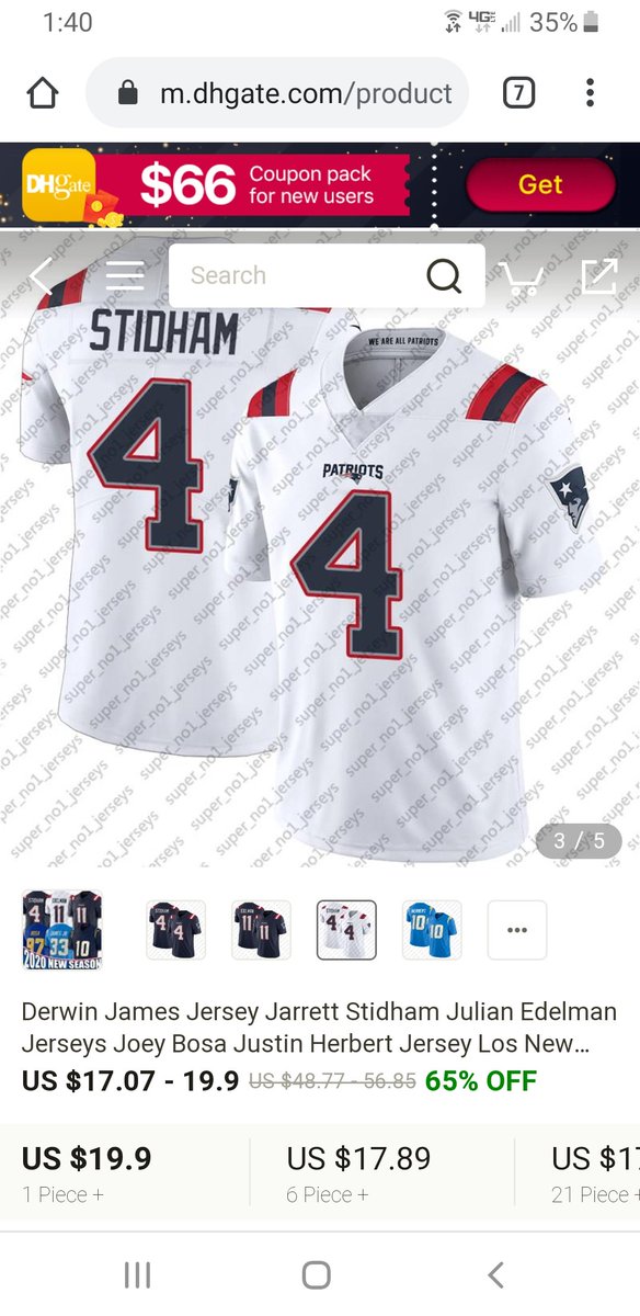 mbrunet55's tweet photo. @s_keller3 They have Stidham jerseys https://t.co/eG0EiBVm5L