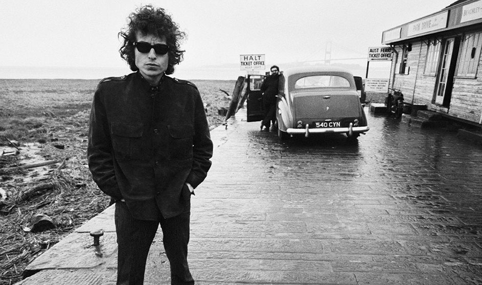 In 1966, US photographer Barry Feinstein captured this iconic shot: Bob Dylan waiting to cross the Severn at Aust.The black and white photograph later became the cover to "No Direction Home" - the soundtrack to Martin Scorsese's documentary about the singer-songwriter.