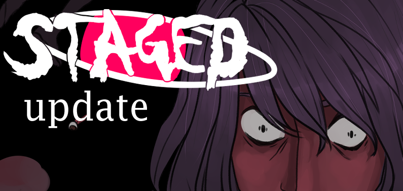 TETOcomic's tweet photo. Update is late but it's here! We are huge fans of this one; What do you think?

READ HERE:
https://t.co/CdzmqZJZ46

#STAGEDcomic #webcomicupdate #webcomic #webtoon #queercomic #comics https://t.co/absxi4pZbZ