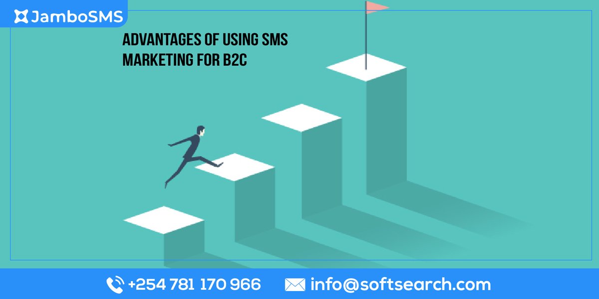 Jambo_sms's tweet photo. So, what exactly are the advantages of using SMS marketing for B2C? 
https://t.co/EcGHJ0TfBx

#jambosms #bulksms #bulksmssystem #bulksmssoftware https://t.co/bW71g9X6SQ