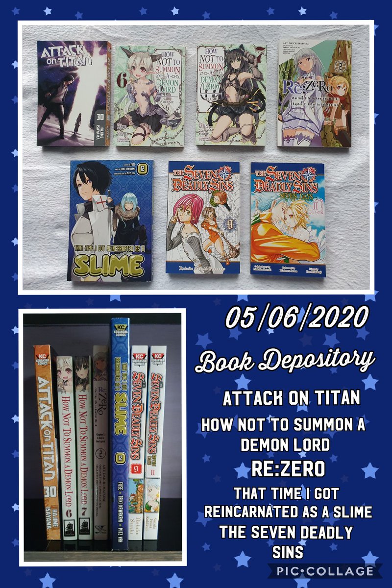 Here Are The Purchases From  @bookdepository & The Date They Arrived #anime  #manga  #FreeAnimeAlliance  #viz  #kodanshacomics  #yenpress  #sevenseas  #Deals