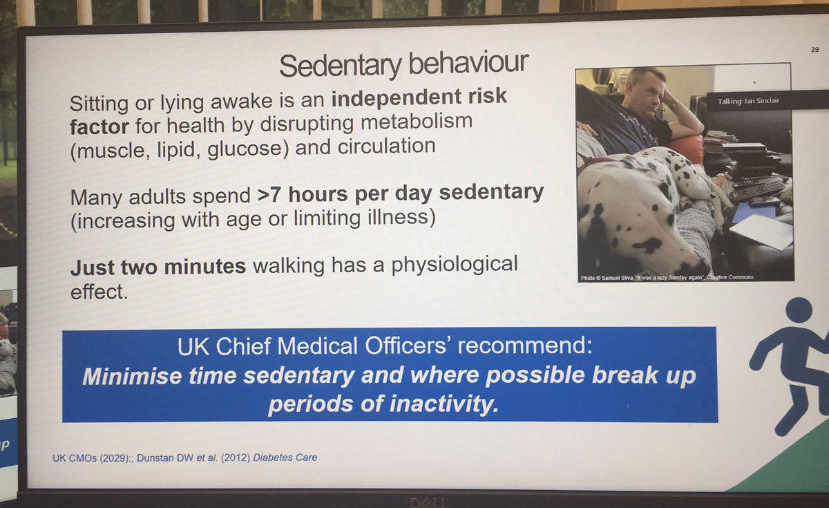nicoletta_lekka's tweet photo. ”#PhysicalActivity for the management &amp; prevention of disease“

Excellent live online training by @JanSinclair3 #BenJackson @PHE_uk today for #InpatientMentalHealth staff - a pilot session. Worked really well! 

#SitLess #MoveMore #MoveMoreOften 

#SEPSIG #MMM2020 https://t.co/vVpChdw9qY