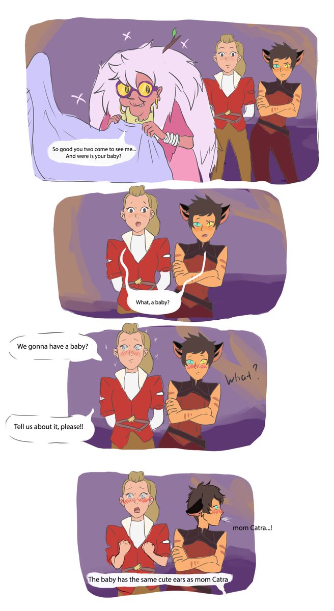 I'm back with a new comic!

#Catra  #Adora #catradoracanon #catradora #catradorakid #Shera #sheraspoilers #SheraandthePrincessesofPower #SheRafinn #finnshera #sheraspoilers #Sheraspop #catradoracomic #sheracomic #finn