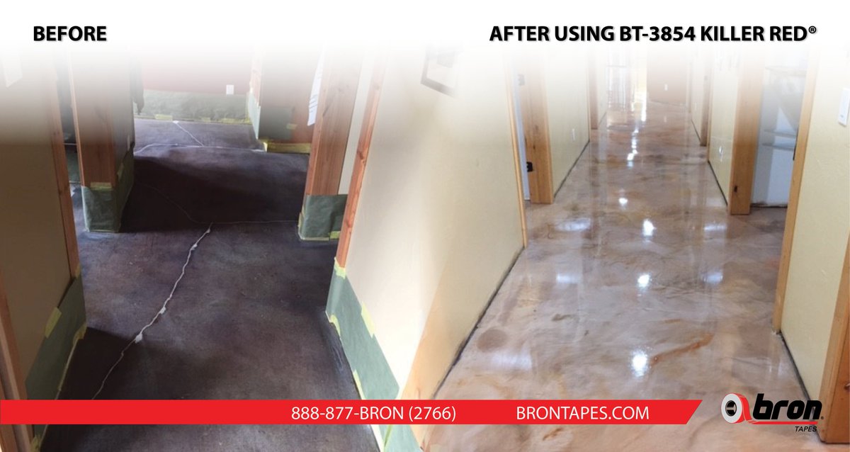 BronTapes's tweet photo. We don't call Killer Red® the World's Greatest Double Sided Tape for nothin'. Check out this amazing before and after in a flooring application! More about Killer Red®: https://t.co/2qdu8sa14E #brontapes #onebron #killerred #doublesidedtape #renovating https://t.co/TUIPEyIs5y