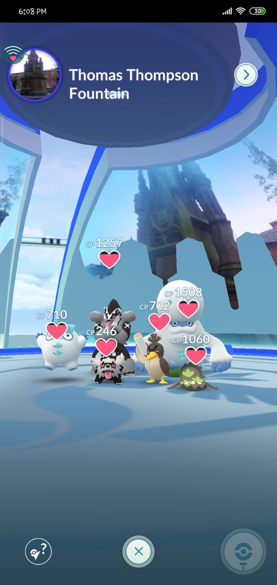 Mystiquetweets's tweet image. #Galarian #ThemeGym #PokemonGO 
Its nice to see all galatian forms🥰