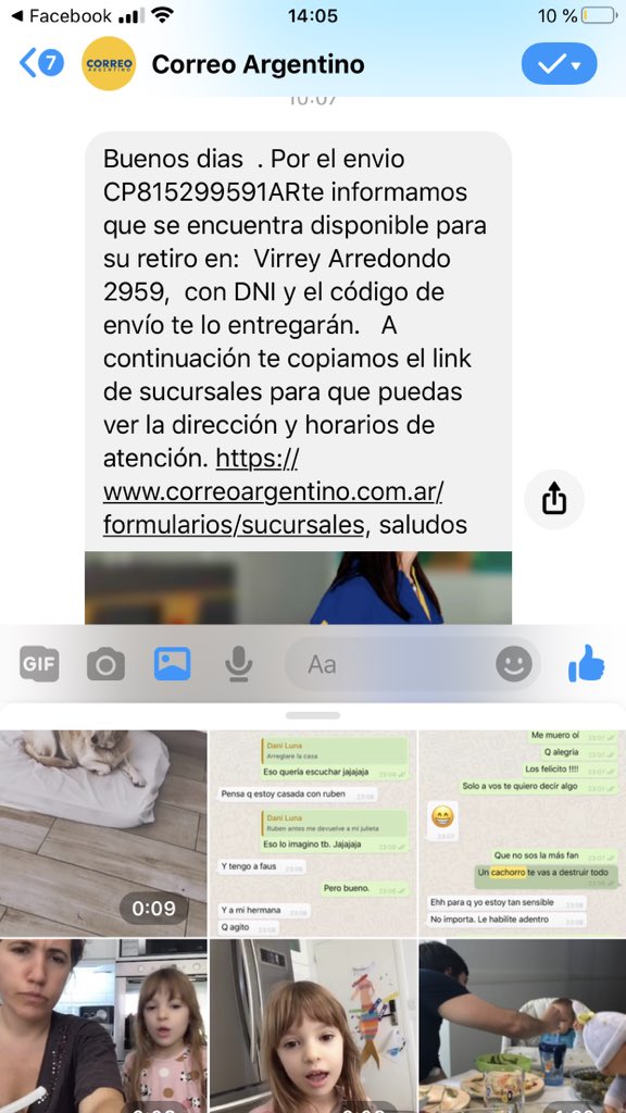 Julibeistegui's tweet photo. @CorreoOficialSA @BAconsumidor No señores. Uds tienen que venir de verdad a mi domicilio. No yo al de uds @CorreoOficialSA https://t.co/Xj6Tosp0WF