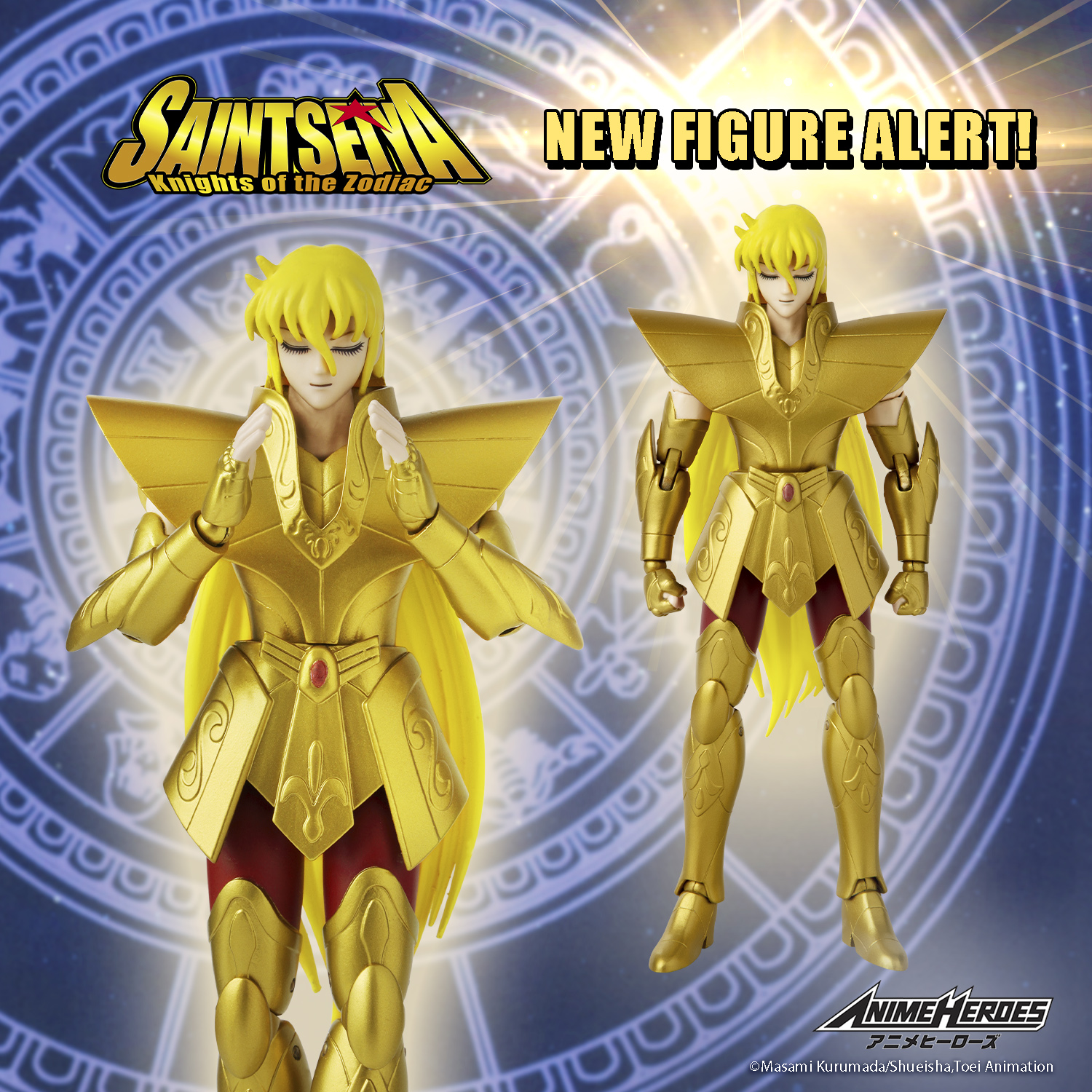 Bandai Namco Play on X: Welcome Virgo Shaka to the Anime Heroes, Knights  of the Zodiac line! What are your favorite Virgo moments? Grab yours now  @EntEarth  #ToeiAnimation #SaintSeiya  #KnightsoftheZodiac #Saints #