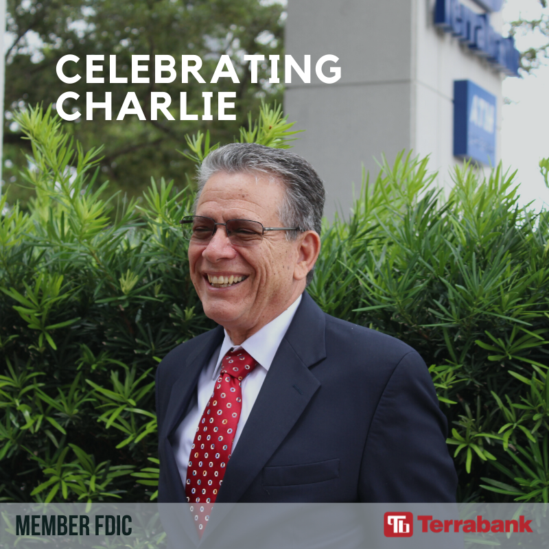 TerrabankNA's tweet photo. Happy #retirement to Charles "Charlie" Alzati, SVP, Team Leader for #Terrabank's International Banking division. Our entire team is grateful for your nearly ten years of excellent service and commitment to clients.
_
Member FDIC. Equal Housing Lender.
#MiamiBanking #MeetOurTeam https://t.co/qbHbZ63ynj