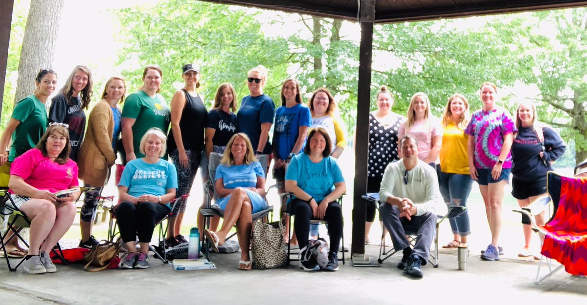 MTruka's tweet photo. Another great day for GBE’s teachers learning together! @GBEBobcats @co_sumner #beyondconsequences #morebabies #morecampchairs #beautifulrocklandpark https://t.co/Qj5sDLLW0z