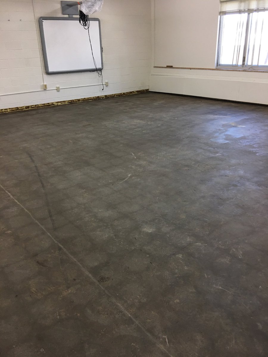 LTLions's tweet photo. More summer improvements with floors. Tile is out. Epoxy floors are coming in July! #GoLoneTree https://t.co/QT5Bjv58hf