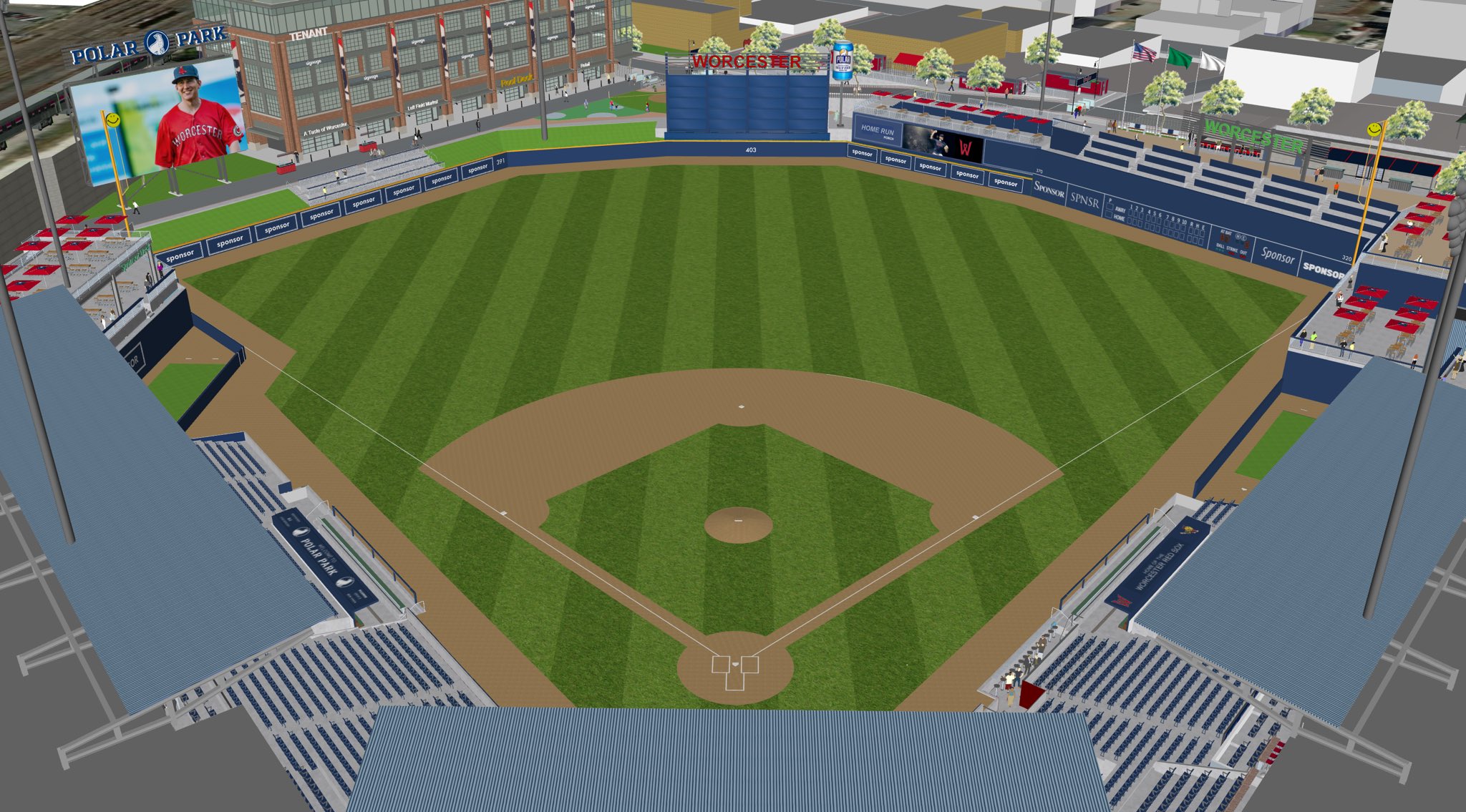 Polar Park on X: @WooSox @MLBTheShow @MiLB I mean 💁‍♀️   / X