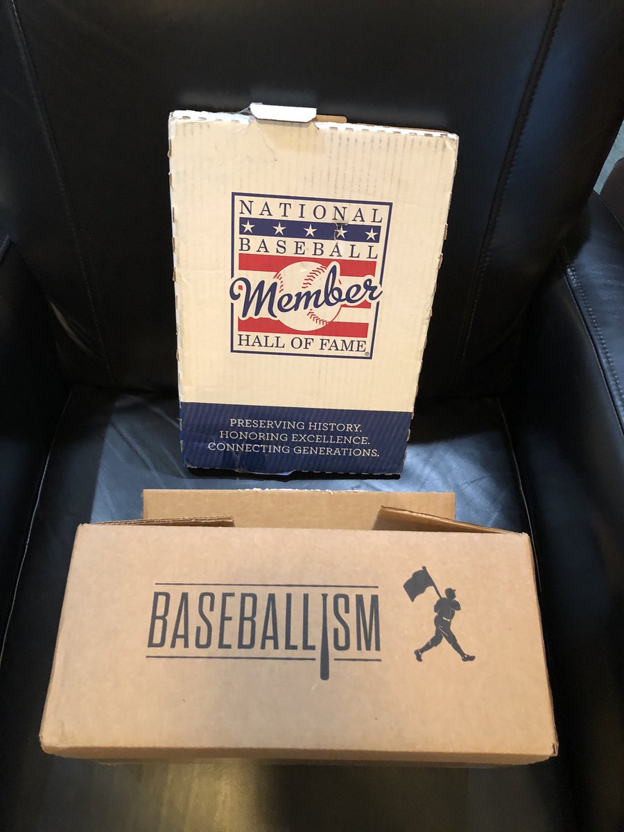 Pretty solid 1-2 at the top of my mail day starting rotation. @baseballhall & @Baseballism 
#earlyfathersday