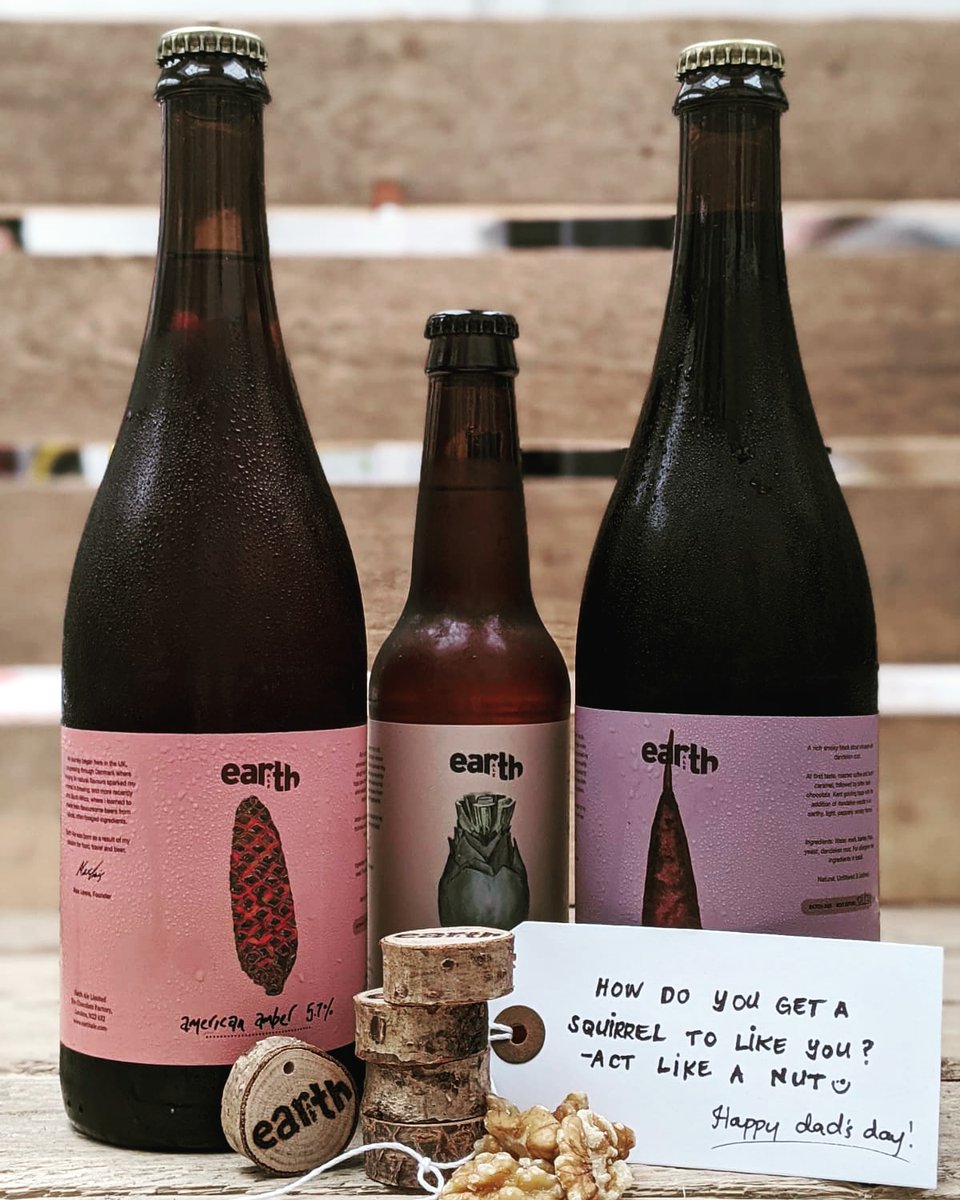 earthalebrewery's tweet photo. Use promo code 'Dadsday' at our webshop for 10% off &amp; we'll throw in a bonus dad joke 🤭 https://t.co/cl0xQb4IZT. Or give us your best dad joke at @earth_tap this Sunday for 10% off our beers 🍻, or Ozone coffee from our bus buddies @cakesandladders! ☕ #fathersday2020 #dadsbeer https://t.co/1sexbO1bp2