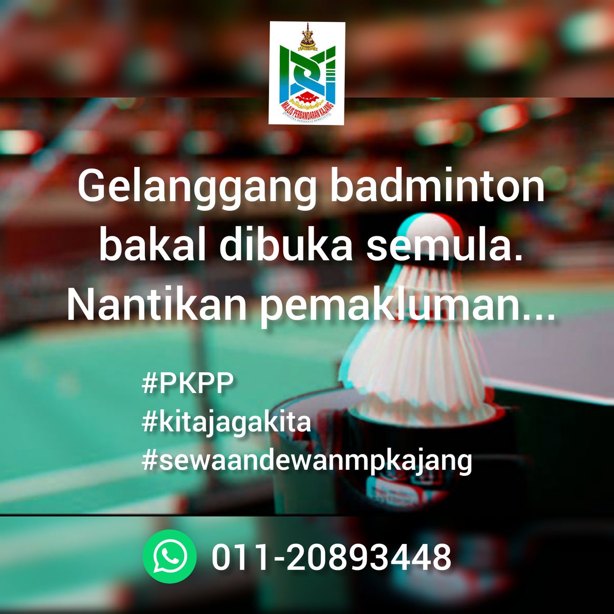Sewaan Dewan MP Kajang (@sewaandewanmpkj) on Twitter photo 