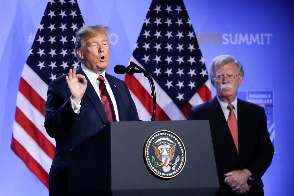 Trump Unleashes Attacks on Bolton Book dlvr.it/RYvVJW