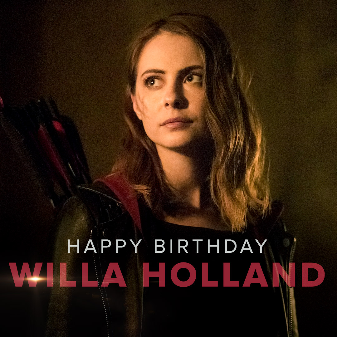 Happy birthday speedy aka Willa Holland  