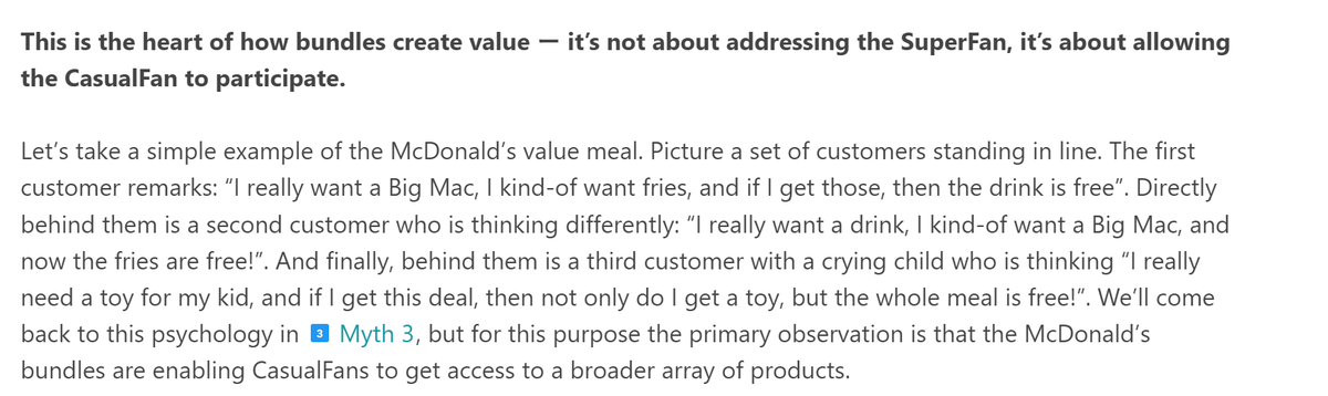 amlewis4's tweet photo. How Bundling Works?

@shishirmehrotra writes "bundling produces value for both consumers and providers by giving access for (and revenue from) CasualFans"

https://t.co/rdRMc4cJYj https://t.co/JO7r43qeGD