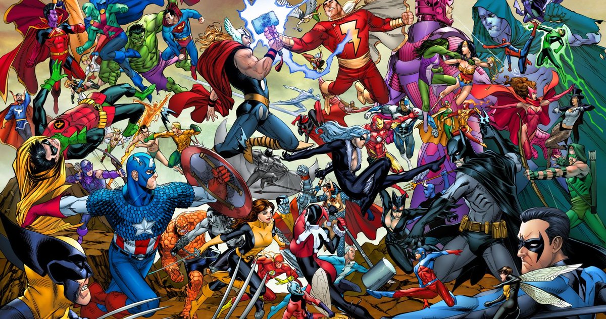 Prediction - Marvel & DC will have new bosses & half their title count by Q1 2021, consolidating their core characters into mostly single books again with the best talent they can find. Q4 2021 both companies will be doing great.