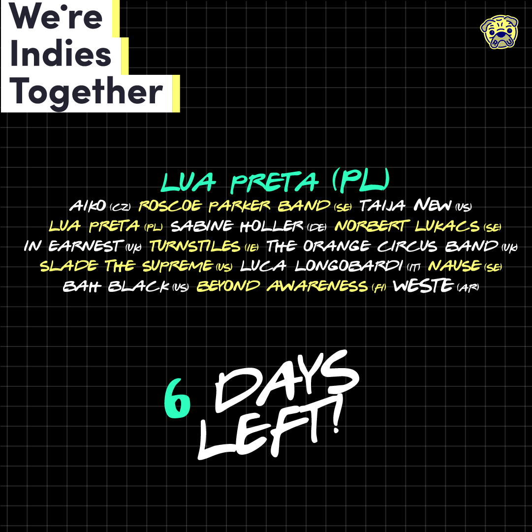 recordunion's tweet photo. Let us present #LuaPreta, a duo consisting of vocalist/MC Ms. Gia of Angolan descent & experienced Polish DJ/producer #Mentalcut.
@luapretasound is 1 of 15 artists to perform at our live streamed #festival, We’re Indies Together.
Tune in on June 27: https://t.co/NDptE9VQXF https://t.co/Tc1RM6ZPor