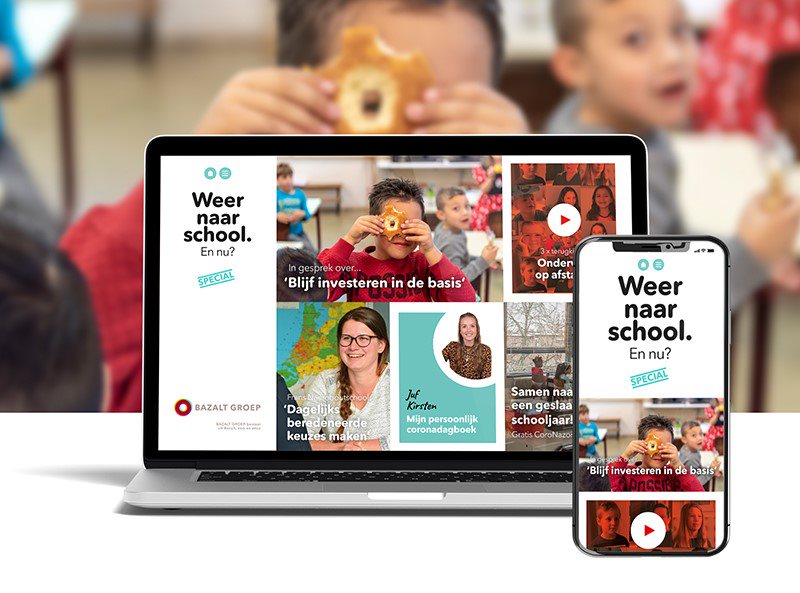 Benieuwd hoe andere scholen het onderwijs in corona-tijd hebben ervaren? Of lees het coronadagboek van juf Kirsten.
Dit alles is te lezen in het nieuwe online Bazalt Groep Magazine > bit.ly/BazaltGroepSpe… 

#onderwijs #coronazorg #bazaltgroep #leerkrachten #terugopschool