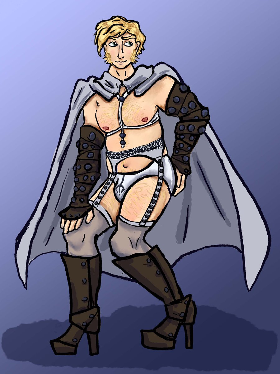 Kloaka6's tweet photo. All dressed up for Logarious #nsfw #alfred #pinup #bara #vilebloodhunteralfred #executioneralfred #bloodborne #soulsborne https://t.co/XsoXJ4gj6S