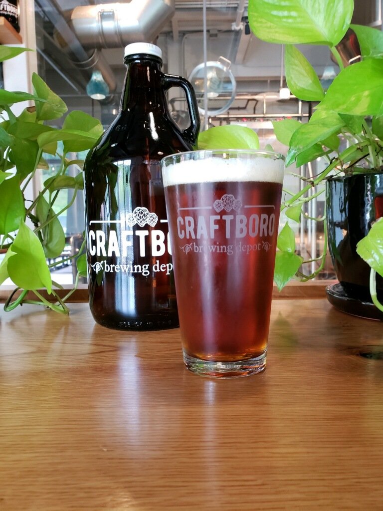 Biscuit Joiner ESB. For fans of British beer this is hard to beat. A well-balanced ale that both hop- and malt-lovers can agree on, this is the perfect beer to take you into the weekend and beyond. Order some for pickup or make your patio reservations now! craftborobrewing.com