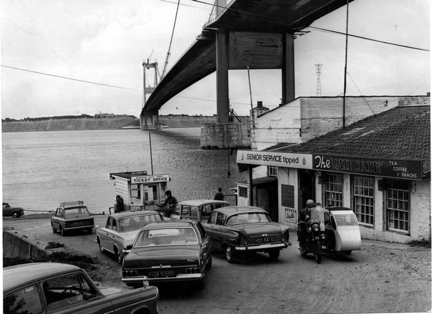 The rise of the car sparked new demand, and in 1931, a service between Beachley peninsula and Aust began."The Severn Queen" carried just 17 cars, with each car so tightly packed, passengers couldn't open their doors!The crossing was so popular, queues could extend for miles.