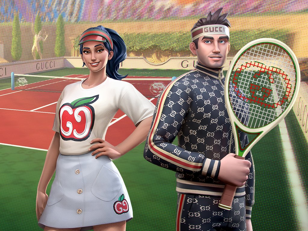gucci x tennis clash
