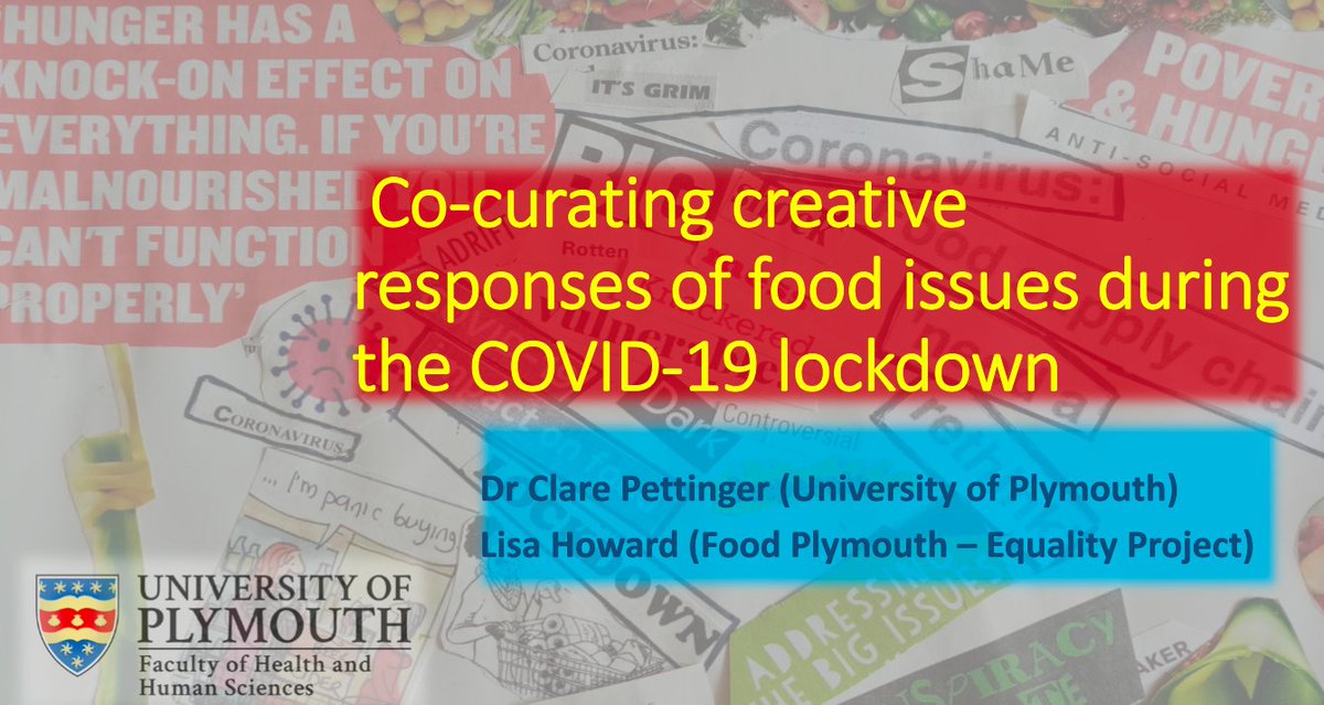 DrCPettingerRD's tweet photo. Excited - Final preparations #COVID19 #food #CreativeResponses presentation for @ENUFood #FoodInsecurity #FoodPoverty conf. nxt wk 23/24June https://t.co/Y44qUoSJ1c @MI_IHC @PlymUniResearch with @EqualityFood &amp; @foodplymouth #coproduction #community #collaboration @FoodPowerUK https://t.co/uxhkZe4qNH