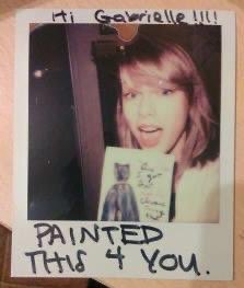 imagine her painting something for you