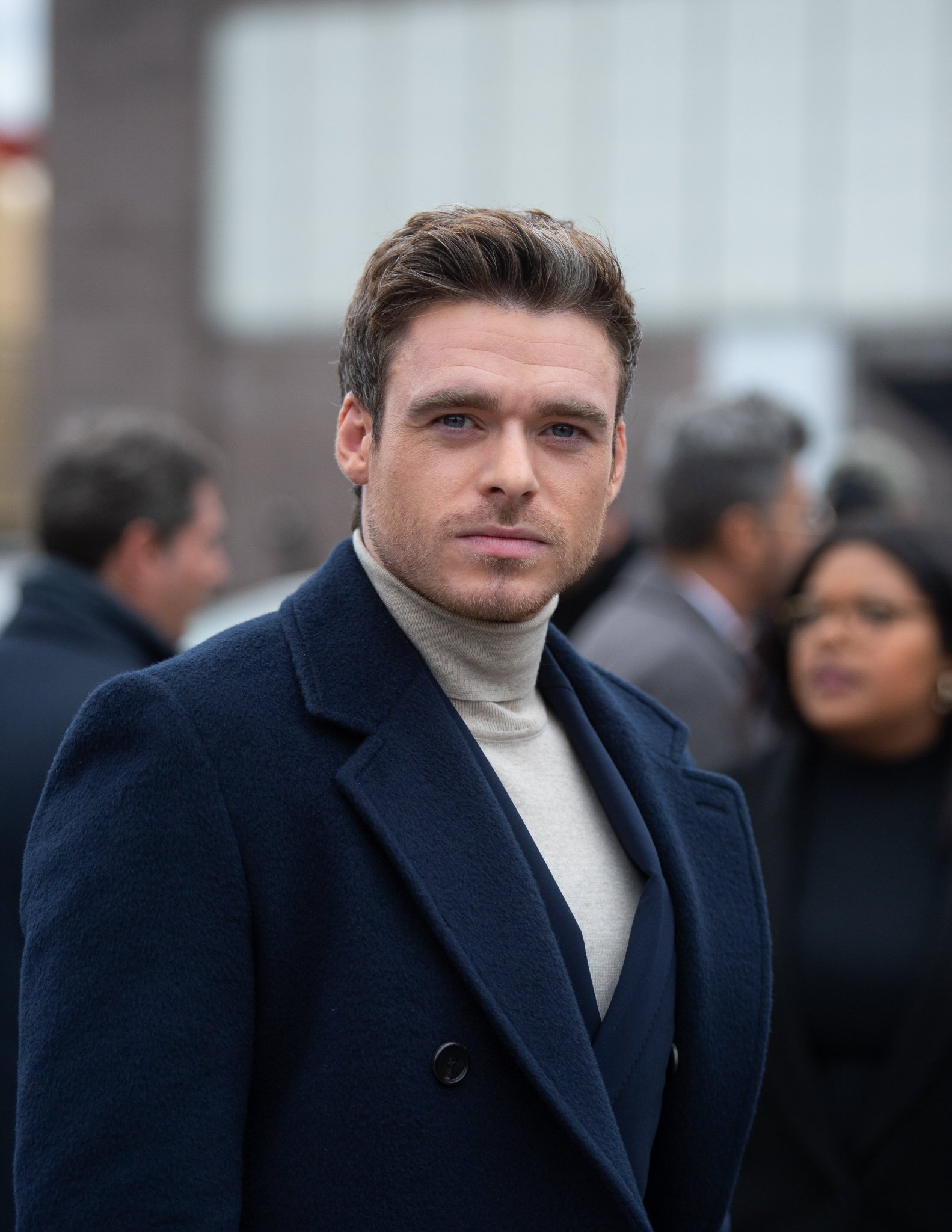 Happy Birthday, Prince Charming (in white tight trousers) and hot bodyguard, Richard Madden. 