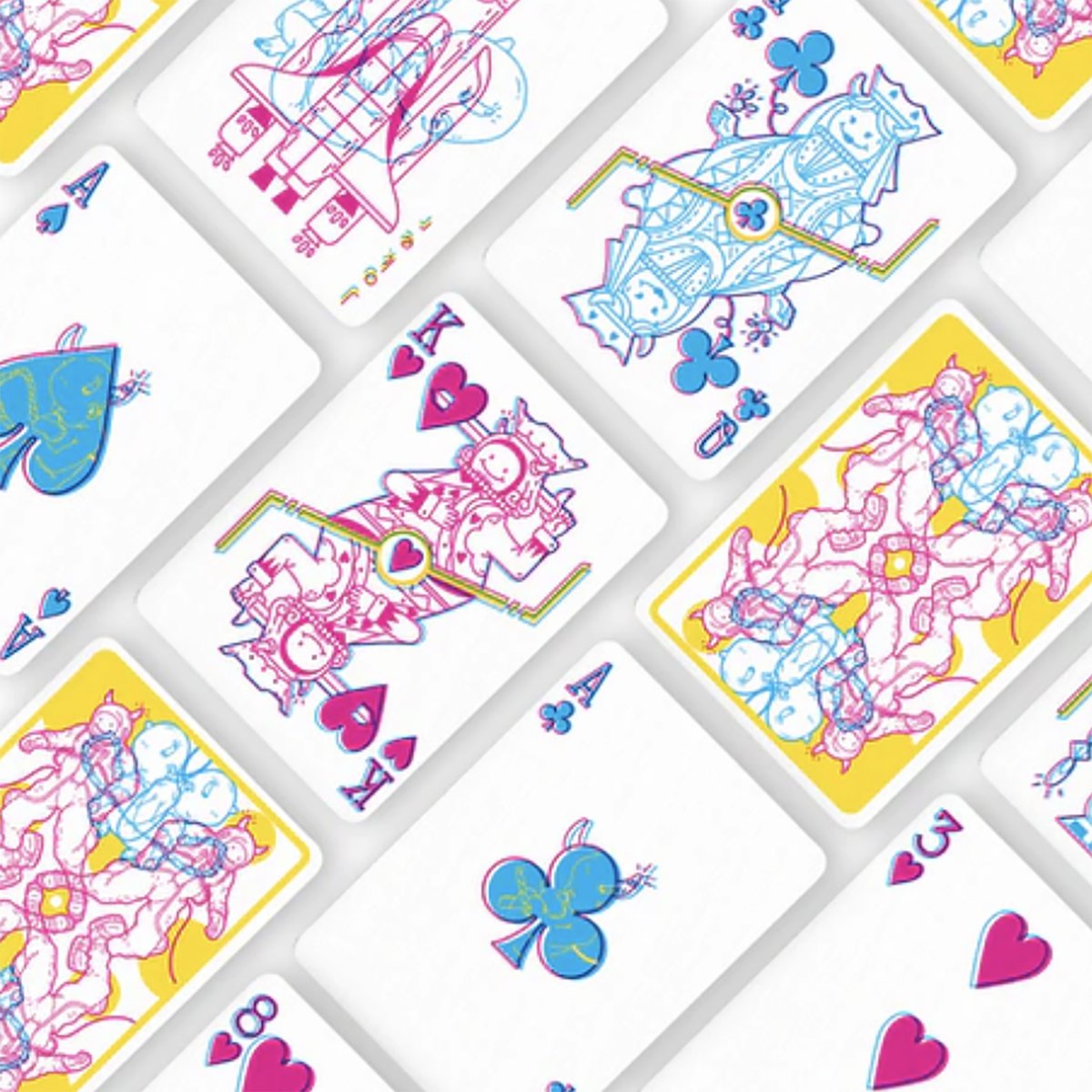 ♥️♠️♦️♣️ This week the Custom Division is showcasing Bicycle Parallel Universe from HypieLab &amp; Card Experiment. Contact them @ bicyclecards.com/custom-printin… about starting your own!
 #USPCC #customplayingcards #Bicyclecards #kickstarter #paralleluniverse @Hypiedeck @cardexperiment