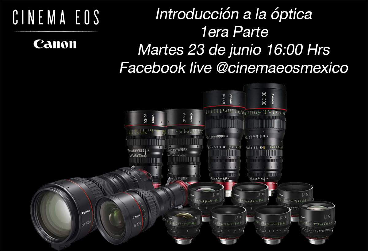 En nuestro próximo live!, hablaremos un poco de óptica, abordaremos temas como: como se construye un lente, que define sus características (ej. Bokeh, flare, etc), diferentes tipos de lentes, etc.
<a href="/cinemaeosmexico/">CINEMA EOS MÉXICO</a> #Canon #Sumire #optica #cinefotografia #fotografia