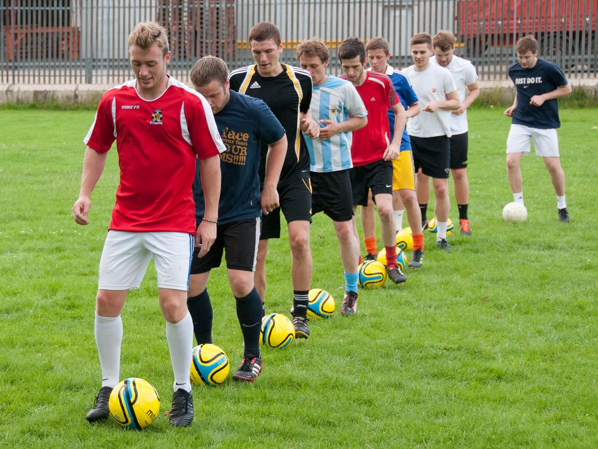 FCDoddingtonUtd's tweet photo. First one went very well so another 'get together' training session is planned for Thursday 25th June at 7pm at Benwick Road. As for the pic ... there's a few well known faces who were at this club training session in 2012. #BeThere #TeamUpWithUs #DUFC https://t.co/NQL49q0Q3g