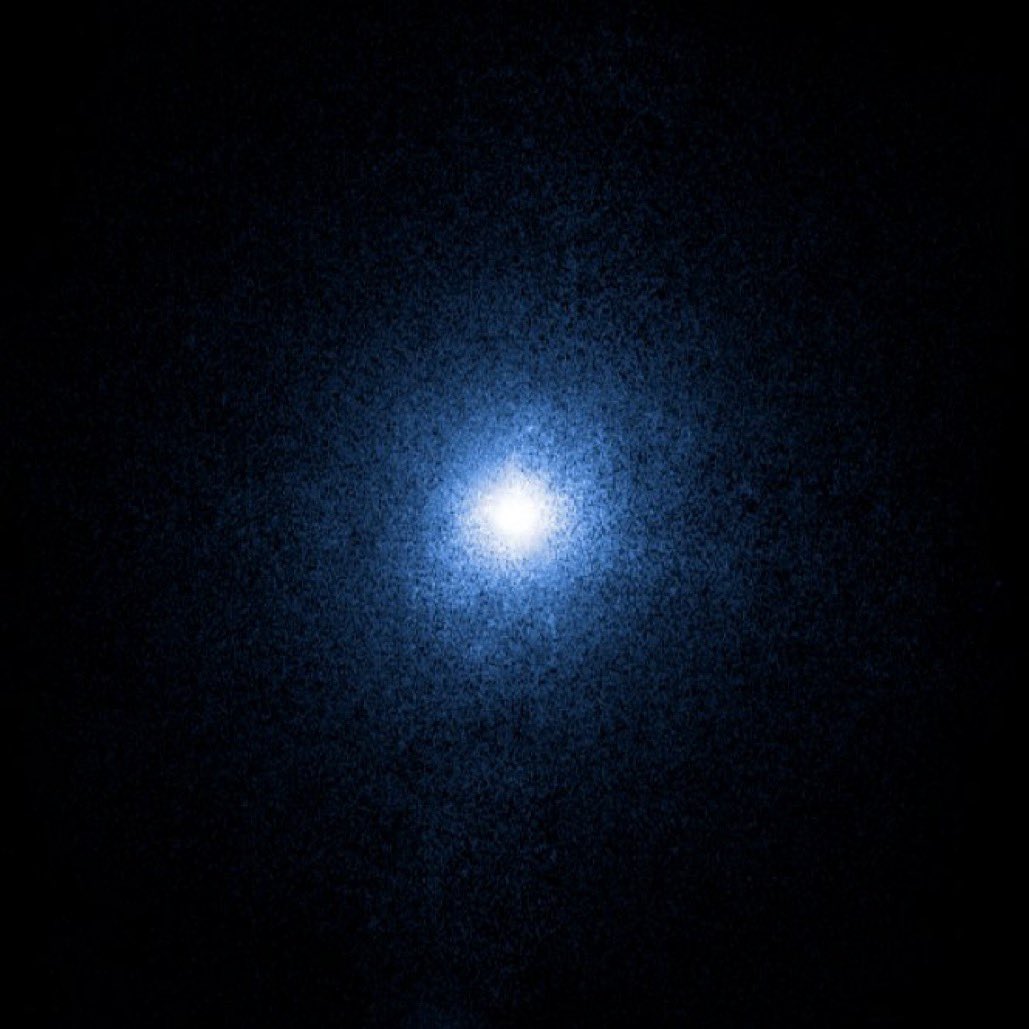 Cygnus X-1 is likely a young black hole, maybe 5 million years old, and orbits a blue supergiant star. The black hole has a mass about ten times that of our sun; its companion star is about 20 solar masses.Image: NASA/Chandra X-ray Center