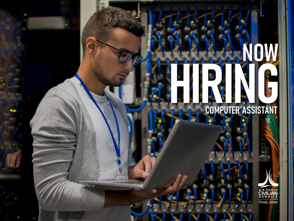 afcivilian's tweet image. #AFCS is hiring a #ComputerAssistant to maintain the Logistics Readiness Squadron’s network systems and other microcomputer computers systems in accordance with the mission requirement for the #AFGSC @TeamWhiteman, MO.

APPLY TODAY! lnkd.in/g5s-NYX

#GovJobs #IT